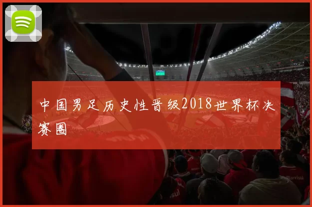 中国男足历史性晋级2018世界杯决赛圈