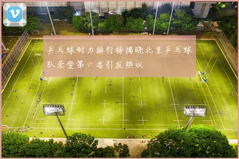 乒乓球耐力排行榜揭晓北京乒乓球队荣登第六名引发热议